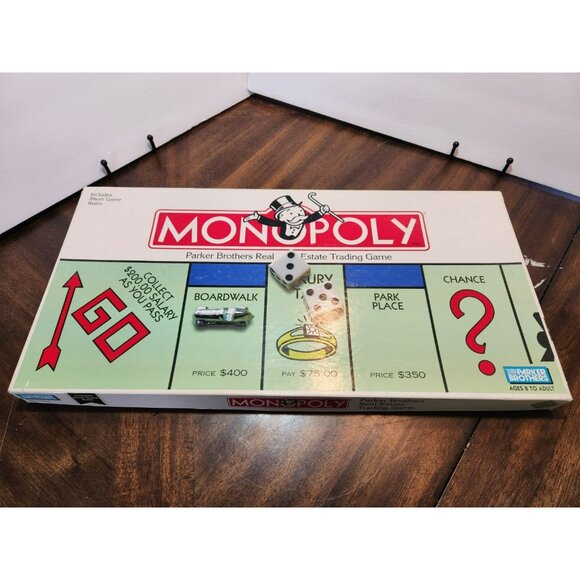 Vintage 1997 Monopoly Board Game Parker Brothers Complete Great Condition - Picture 8 of 12
